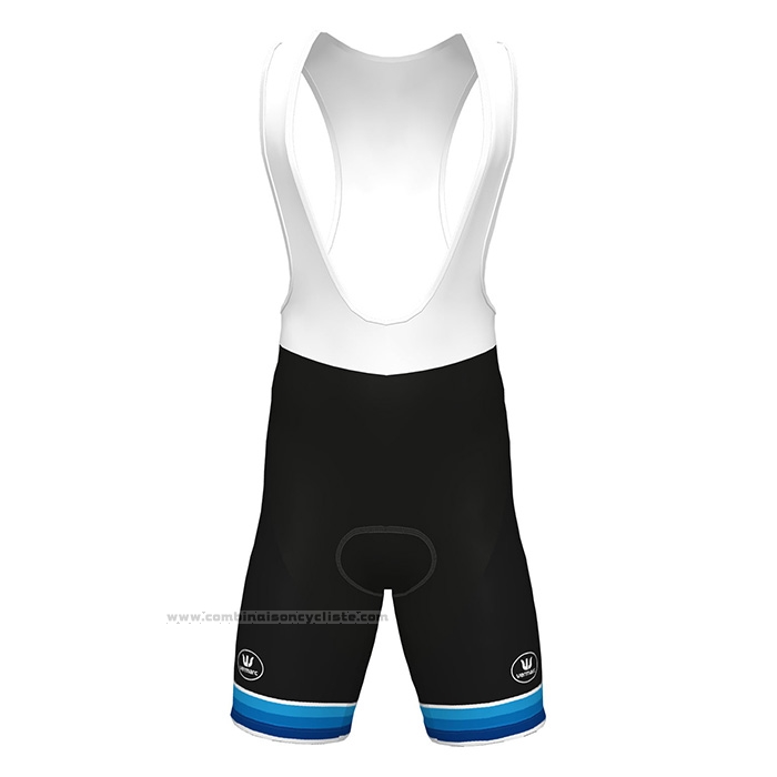 2022 Maillot Cyclisme European Champion Trek Blanc Rouge Manches Courtes et Cuissard